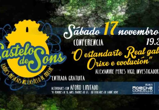Unha charla sobre os estandartes galegos abre este sábado en Moeche o Castelo de Sons 2018